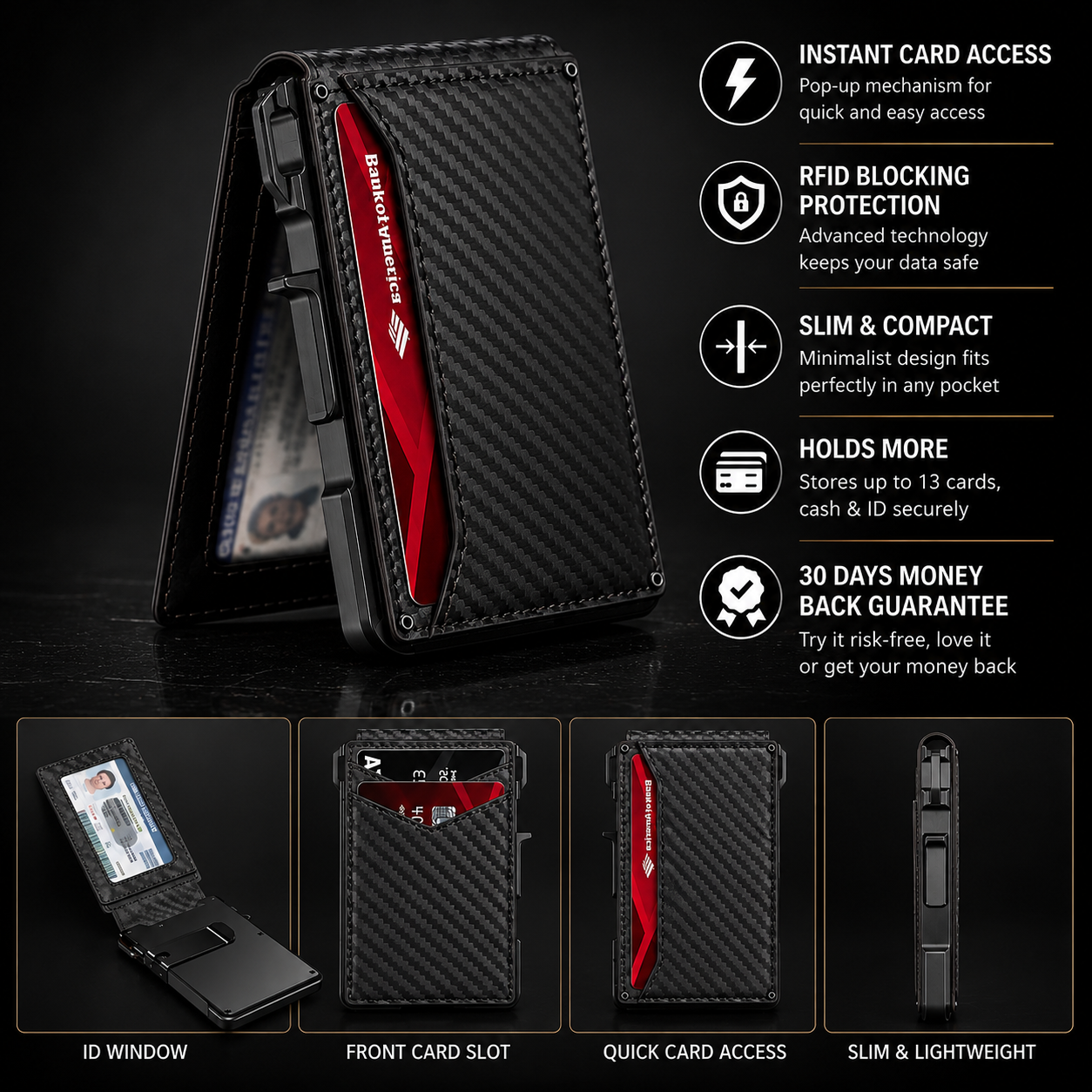 Velura PopVault Wallet