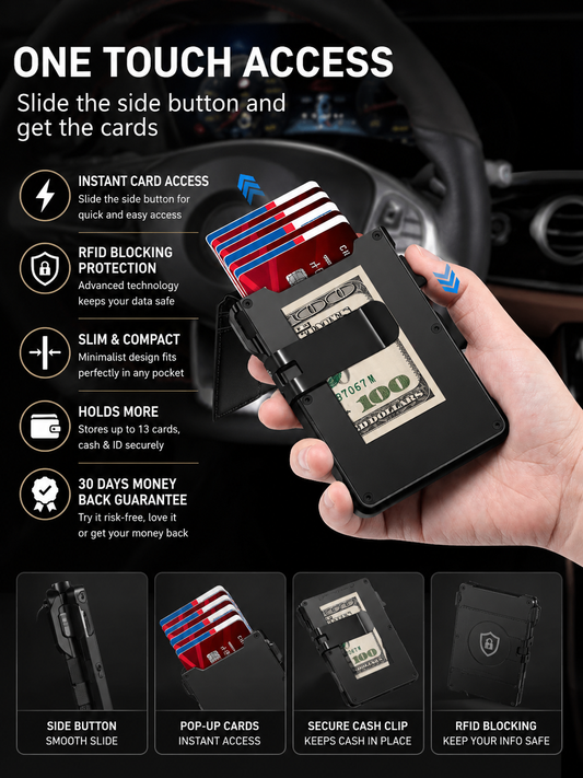 Velura PopVault Wallet