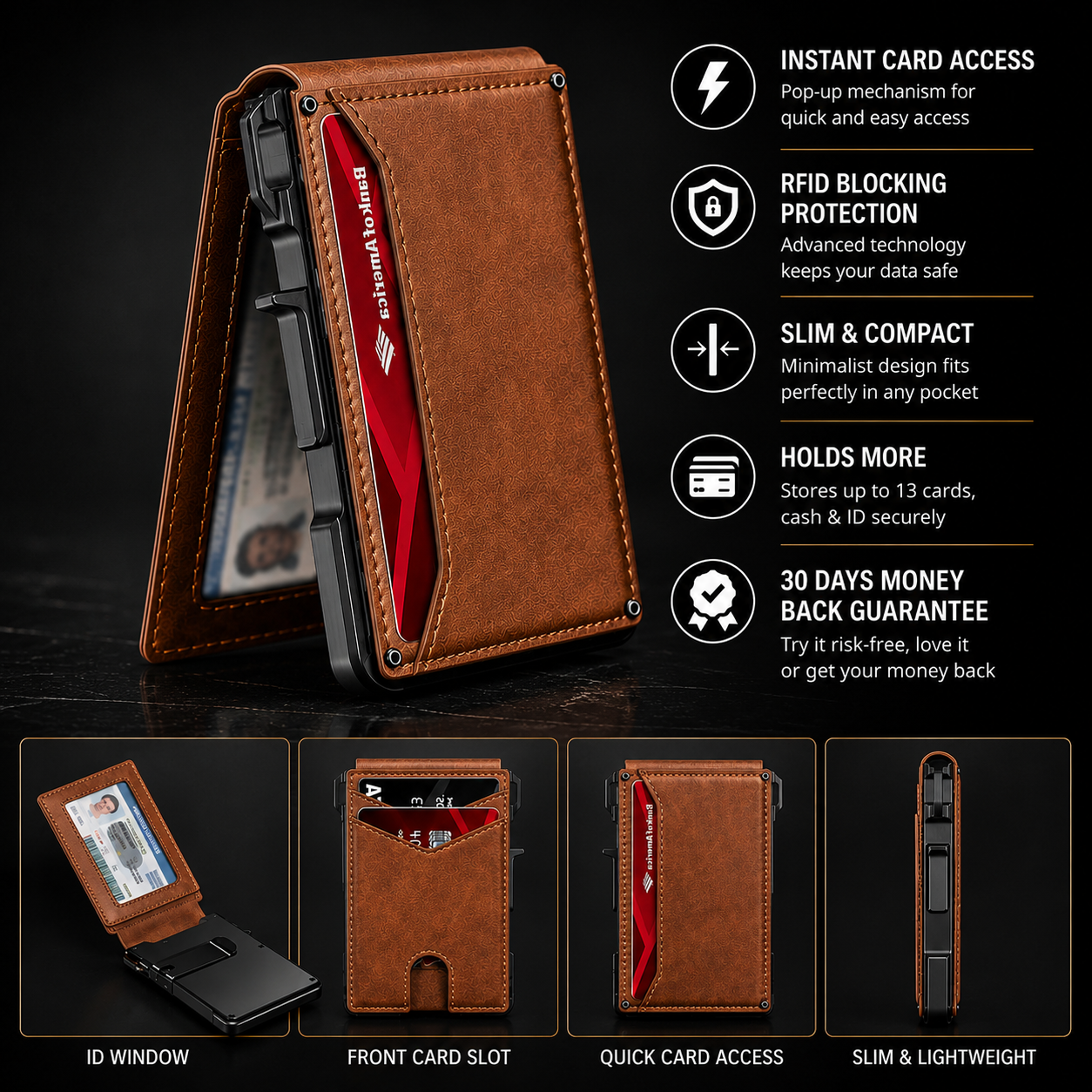 Velura PopVault Wallet