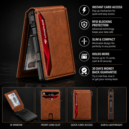 Velura PopVault Wallet