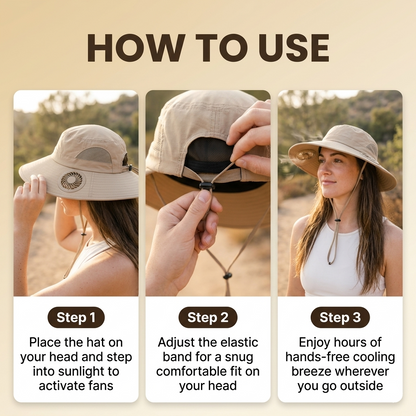 Velura Solar Flow Hat