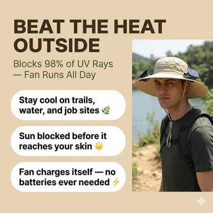 Velura Solar Flow Hat