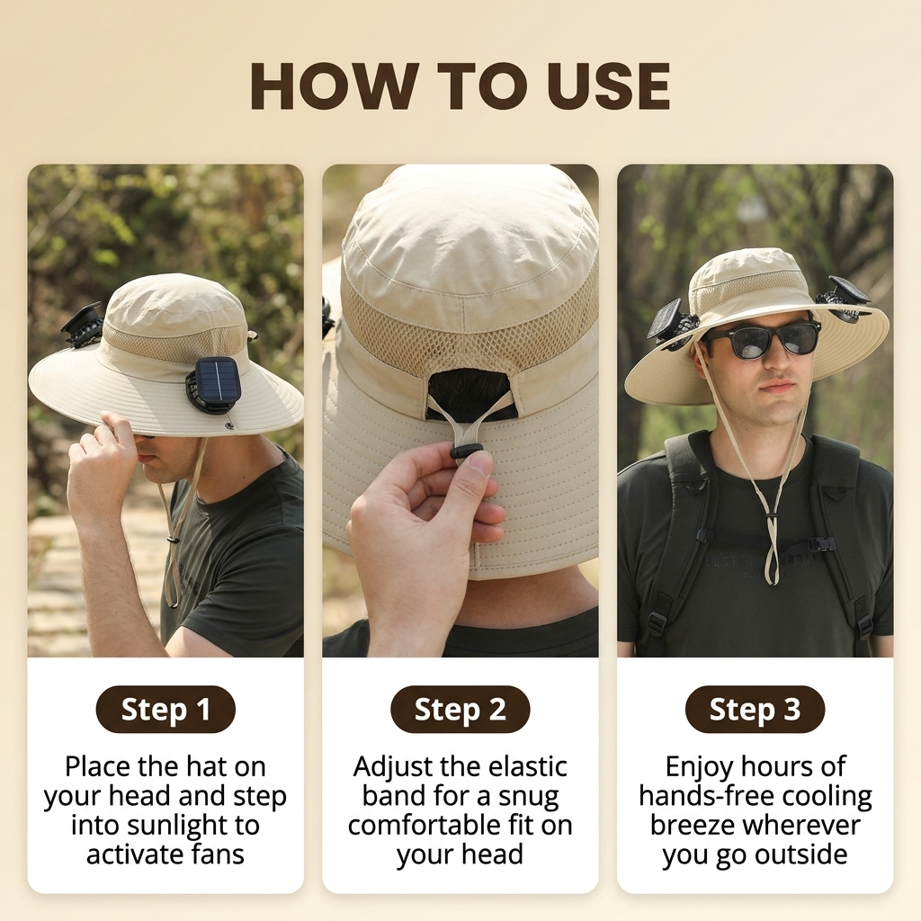 Velura Solar Flow Hat