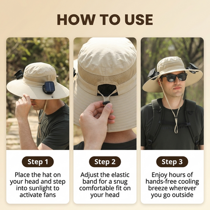 Velura Solar Flow Hat