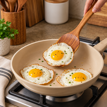 Non-Toxic Teak Wooden Utensil Set