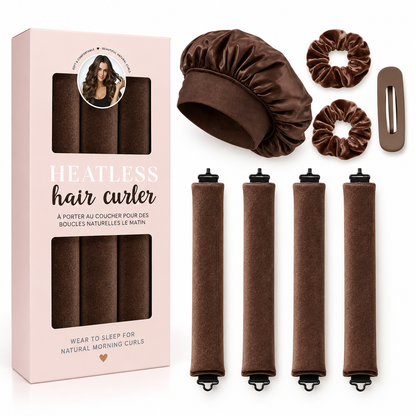 Velura™ 4-in-1 Heatless Curl Kit