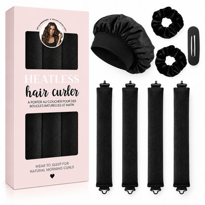 Velura™ 4-in-1 Heatless Curl Kit